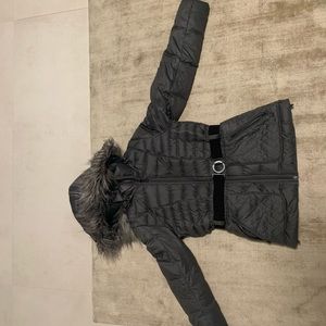 North face grey coat